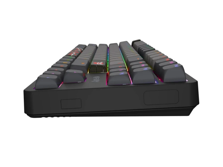 Fury Klawiatura Kanabo K6 US RGB magnetyczna czarno-szara