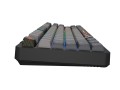 Fury Klawiatura Kanabo K6 US RGB magnetyczna czarno-szara
