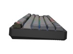 Fury Klawiatura Kanabo K6 US RGB magnetyczna czarno-szara