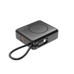 Gembird PowerBank 10000mAh 1xUSB-C/1xUSB-A 20W bezprzewodowy 15W czarny