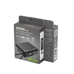 Gembird PowerBank 10000mAh 1xUSB-C/1xUSB-A 20W bezprzewodowy 15W czarny