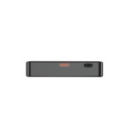 Gembird PowerBank 10000mAh LCD 1xUSB-C 20W bezprzewodowy 15W czarny