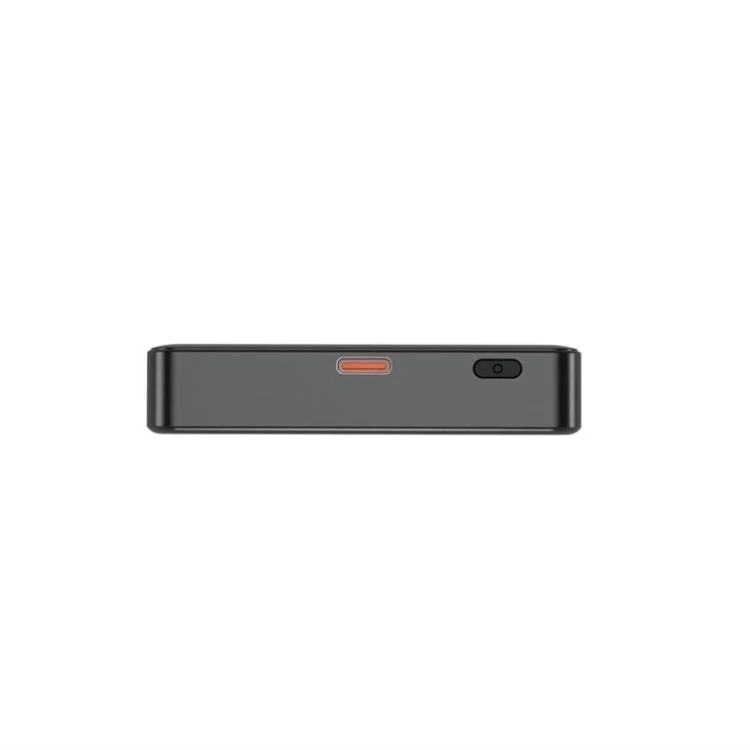 Gembird PowerBank 10000mAh LCD 1xUSB-C 20W bezprzewodowy 15W czarny