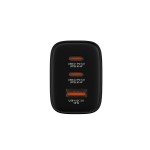 Verbatim Ładowarka GaN 65W QC 3.0, 2x USB-C, 1x USB PD 3.0 EU