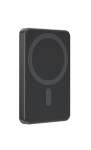 Gembird PowerBank bezprzewodowy, magnetyczny 5000mAh 15W czarny