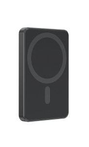 Gembird PowerBank bezprzewodowy, magnetyczny 5000mAh 15W czarny
