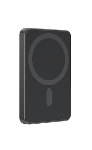 Gembird PowerBank bezprzewodowy, magnetyczny 5000mAh 15W czarny