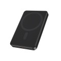 Gembird PowerBank bezprzewodowy, magnetyczny 5000mAh 15W czarny