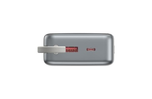 Gembird PowerBank 20000mAh zintegrowane kable QC3.0 18W PD 65W LCD czarny