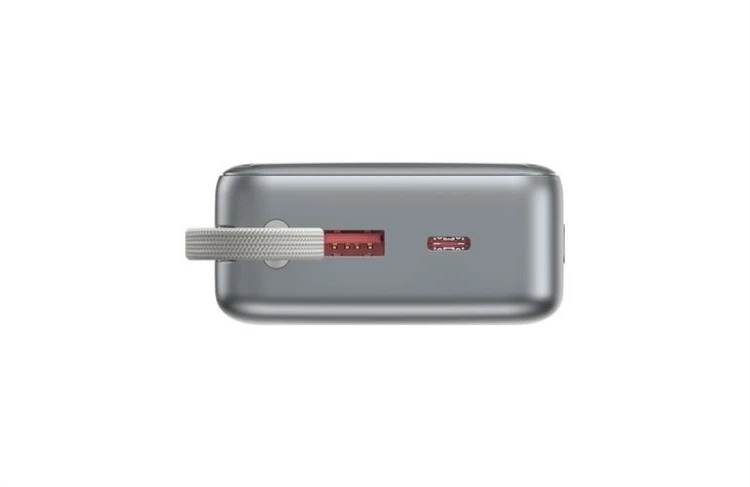 Gembird PowerBank 20000mAh zintegrowane kable QC3.0 18W PD 65W LCD czarny