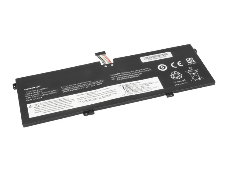 Movano Bateria L17C4PH1 do Lenovo Yoga C930-13IKB - 7600 mAh (58 Wh)