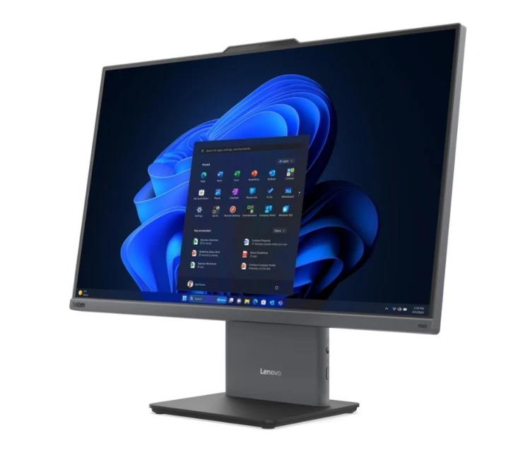 Lenovo Komputer All-in-One neo 50a G6 13QF001VPB W11Pro Ultra 7 256V/16GB/512GB/INT/27.0FHD/Touch/Luna Grey/3YRS OS
