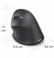 Hama Mysz ergonomiczna EWM-500 dla leworęcznych