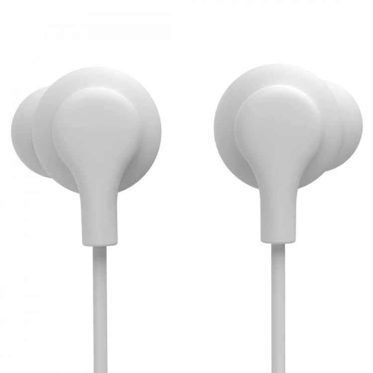 Hama Słuchawki douszne Curly USB-C białe