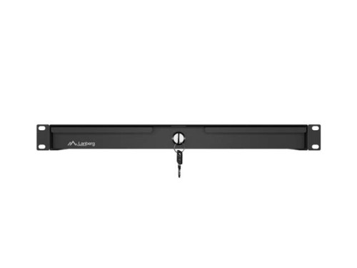 Lanberg Szuflada do szaf 19" 1U 270mm czarna 1U/483X270MM UDŹWIG DO 30KG