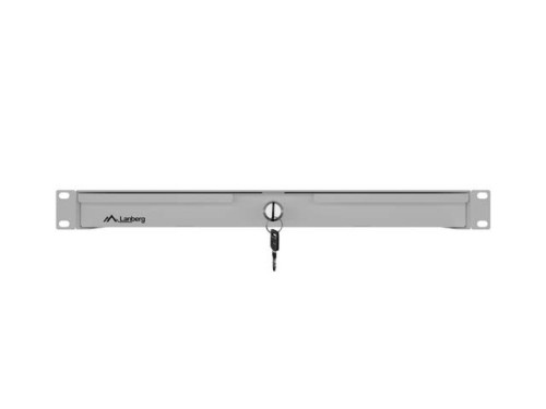 Lanberg Szuflada do szaf 19" 1U 270mm szara 1U/483X270MM UDŹWIG DO 30KG