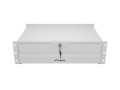 Lanberg Szuflada do szaf 19" 3U 360mm szara 3U/483X360MM UDŹWIG DO 90KG MONTAŻ 4 PUNKTOWY