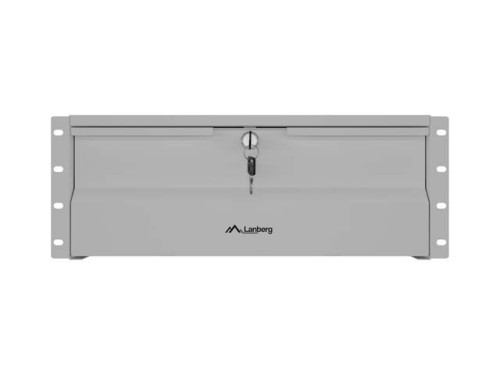 Lanberg Szuflada do szaf 19" 4U 360mm szara 4U/483X360MM UDŹWIG DO 90KG MONTAŻ 4 PUNKTOWY