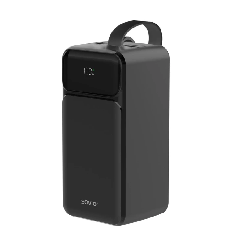 Savio Powerbank 50000 mAh czarny BA-14