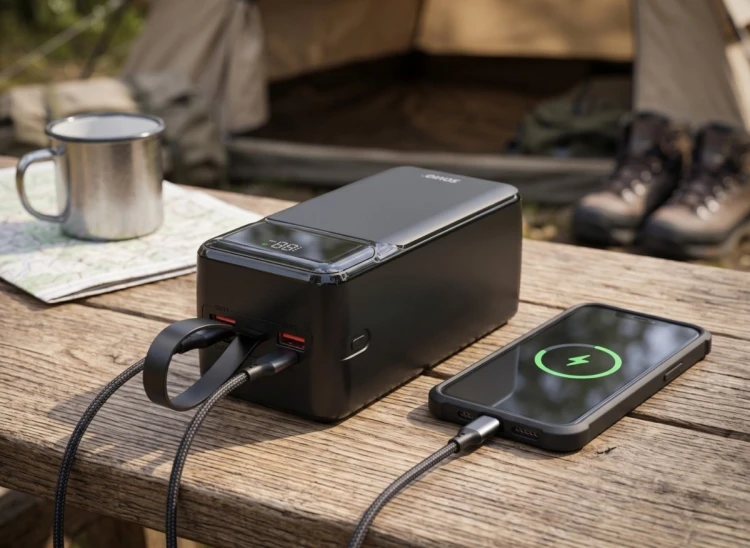 Savio Powerbank 50000 mAh czarny BA-14