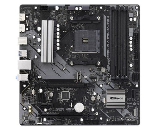 ASRock Płyta główna B550M PHANTOM GAMING 4 AM4 4DDR4 HDMI/DP mATX