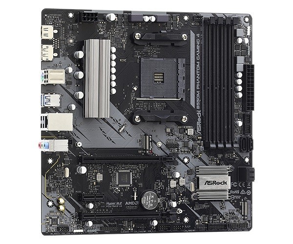 ASRock Płyta główna B550M PHANTOM GAMING 4 AM4 4DDR4 HDMI/DP mATX