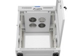 Lanberg Szafa instalacyjna rack stojąca 19 cali 15U 600x600 drzwi perforowane LCD (Flat pack) szara