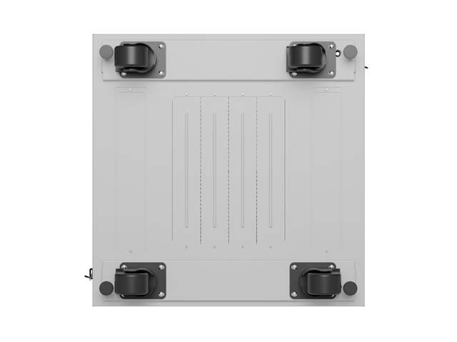 Lanberg Szafa instalacyjna rack stojąca 19 cali 15U 600x600 drzwi perforowane LCD (Flat pack) szara