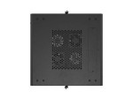 Lanberg Szafa instalacyjna rack stojąca 19 cali 18U 600x600 drzwi perforowane LCD (Flat pack) czarna