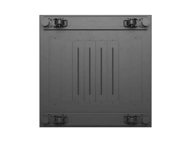 Lanberg Szafa instalacyjna rack stojąca 19 cali 18U 600x600 drzwi przeszklone (Flat pack) czarna