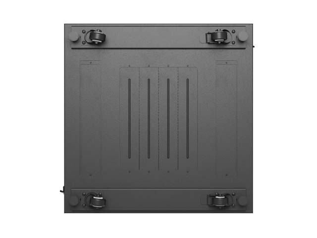 Lanberg Szafa instalacyjna rack stojąca 19 cali 18U 600x800 drzwi przeszklone (Flat pack) czarna