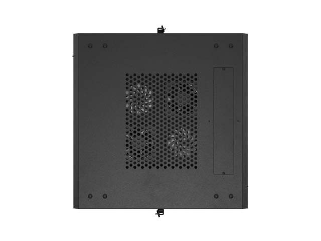 Lanberg Szafa instalacyjna rack stojąca 19 cali 18U 600x800 drzwi przeszklone (Flat pack) czarna