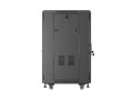 Lanberg Szafa instalacyjna rack stojąca 19 cali 18U 600x800 drzwi przeszklone (Flat pack) czarna