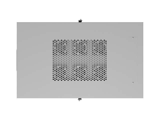 Lanberg Szafa instalacyjna rack stojąca 19 cali 42U 600x1000 drzwi przeszklone LCD (Flat pack) szara