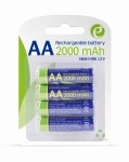 Gembird Akumulatory AA (gotowe do użycia), 2000mAh, blister 4 sztuki