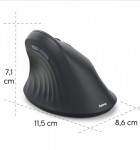 Hama Mysz ergonomiczna bezprzewodowa EWM-500