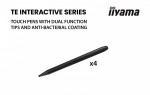 IIYAMA Monitor 55 cali ProLite TE5513A-B3AG INFRARED,40pkt,IPS,4K,500cd,1200:1,8ms  WiFi,USB, ANDROID 14, Google EDLA,2x20W, uchwyt ścienny
