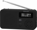Sencor Radio cyfrowe DAB+,FM RDS, SRD 7210B Bluetooth 5.0 LCD Akumulator