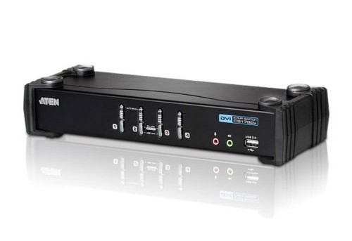 ATEN PRZEŁĄCZNIK KVM 4 PORTY USB DVI CS1764A