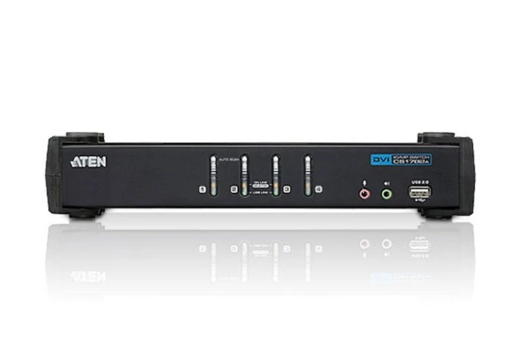 ATEN PRZEŁĄCZNIK KVM 4 PORTY USB DVI CS1764A