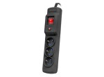 Armac Listwa zasilająca 3m multi 3M czarna M3/30/CZ