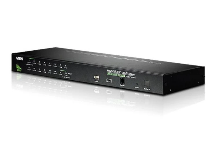 ATEN Przełącznik 16-Port PS/2-USB VGA KVM Switch W/Chain