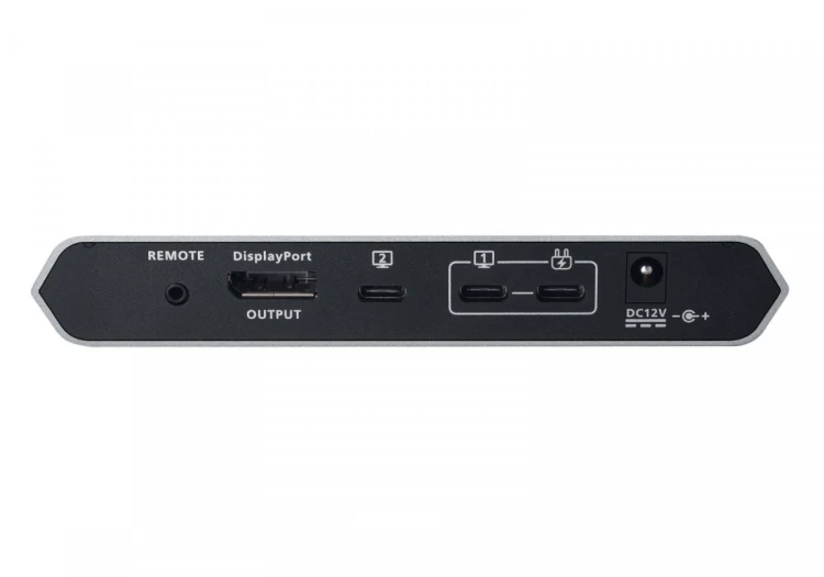 ATEN Przełącznik 2-Port 4K DP USB-C KVM Dock Switch with Power