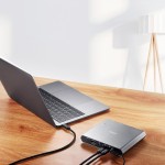 ATEN Przełącznik 2-Port 4K DP USB-C KVM Dock Switch with Power