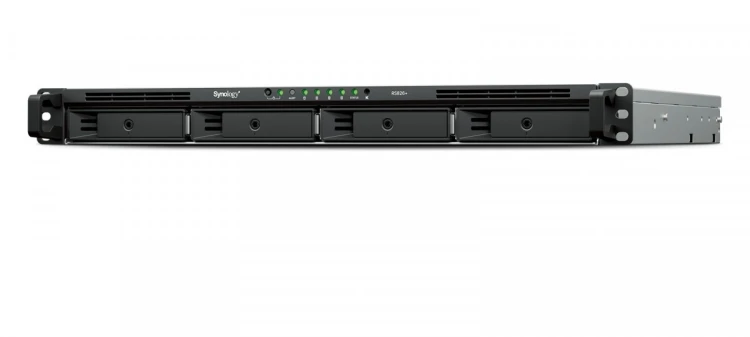 Synology Serwer NAS RS826+ 4x0HDD Ryzen V1500B 4GB 4x1GbE 3Y