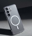 CRONG Etui Hybrid Clear magnetic MagSafe Samsung Galaxy A57 przezroczyste