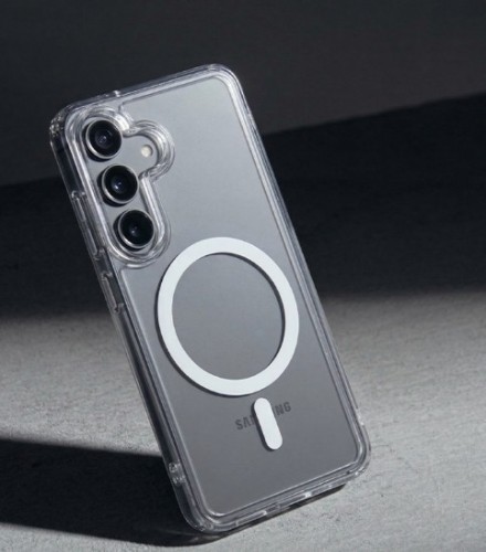 CRONG Etui Hybrid Clear magnetic MagSafe Samsung Galaxy A57 przezroczyste