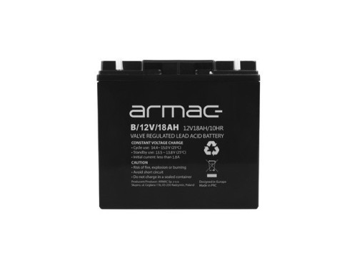 Armac Akumulator 12v agm 12v 18ah uniwersalny B/12V/18AH