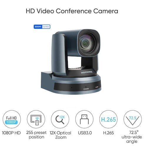 ROCWARE RC821U Kamera USB-HDMI / 12 x ZOOM OPTYCZNY