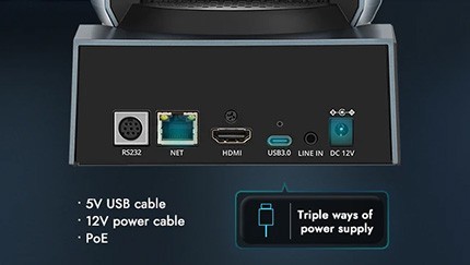 ROCWARE RC821U Kamera USB-HDMI / 12 x ZOOM OPTYCZNY